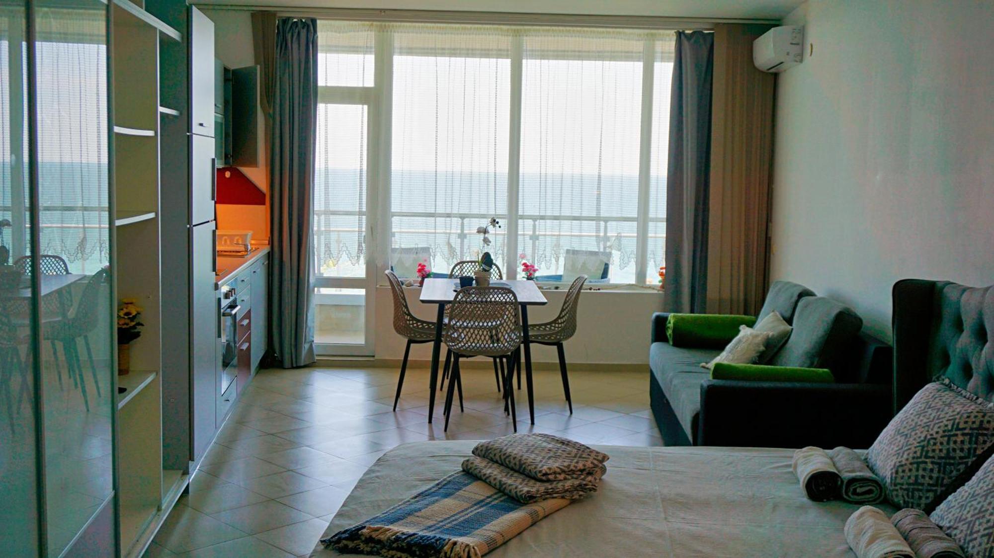 Плажни Апартаменти Силвър Бийч - Silver Beach Sea Apartments 비알라 외부 사진